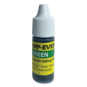 Trodat Refill Ink for Clik! and Universal Stamps, 7 mL Bottle, Green Product Image 
