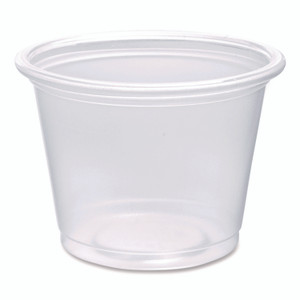 Dart Conex Complements Portion/Medicine Cups, 5.5 oz, Plastic, Translucent, 125/Bag, 20 Bags/Carton Product Image 