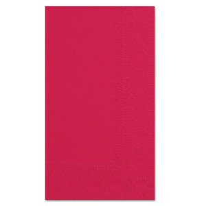 Hoffmaster Dinner Napkins, 2-Ply, 15 x 17, Red, 1000/Carton Product Image 