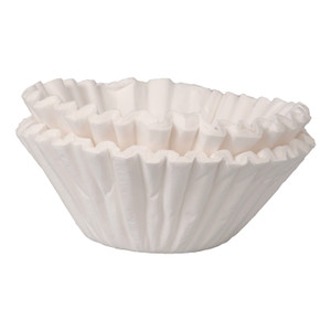 BUNN Coffee Brewer Filters, 10 Cup Size, Basket, 500/Bag, 2 Bags/Carton Product Image 
