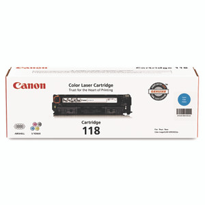 Canon 2661B001 (118) Toner, 2,900 Page-Yield, Cyan Product Image 