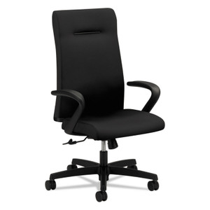 HON Ignition Series Executive High-Back Chair, Supports Up to 300 lb, 17" to 21" Seat Height, Black Product Image 