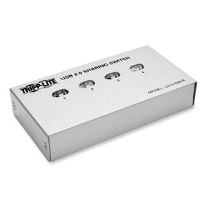 Tripp Lite by Eaton USB 2.0 Printer/Peripheral Sharing Switch, 4 Ports Product Image 