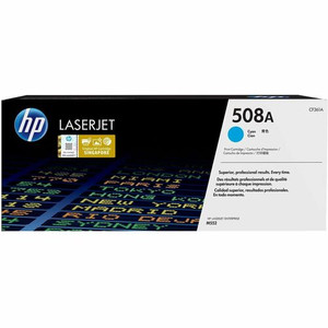 HP 508A (CF361A) Original Laser Toner Cartridge - Single Pack - Cyan - 1 Each Product Image 