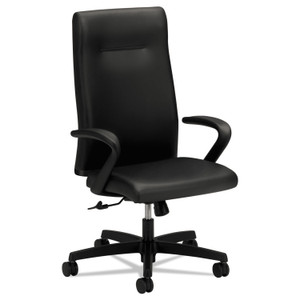 HON Ignition Series Executive High-Back Chair, Supports Up to 300 lb, 17.38" to 21.88" Seat Height, Black View Product Image