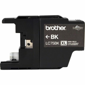 Brother Innobella LC75BK Original Inkjet Ink Cartridge - Black - 1 Each Product Image 