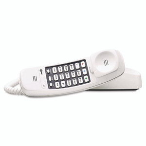 AT&T 210 Trimline Telephone, White Product Image 