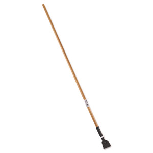 Rubbermaid Commercial Snap-On Hardwood Dust Mop Handle, 1.5" dia x 60", Natural Product Image 