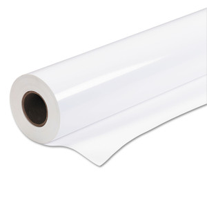 Epson Premium Glossy Photo Paper Roll, 2" Core, 7 mil, 44" x 100 ft, Glossy White Product Image 