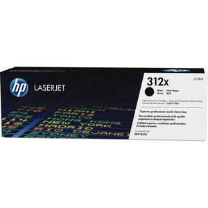 HP 312X (CF380X) Original Laser Toner Cartridge - Single Pack - Black - 1 Each Product Image 