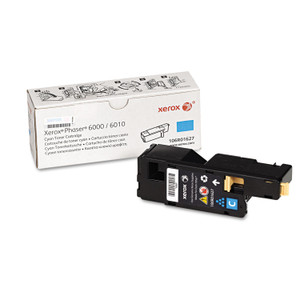 Xerox 106R01627 Toner, 1,000 Page-Yield, Cyan (XER106R01627) Product Image 