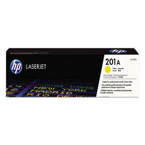 HP 201A, (CF402A) Yellow Original LaserJet Toner Cartridge View Product Image