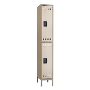 Double-Tier Locker, 12w X 18d X 78h, Two-Tone Tan (SAF5523TN) Product Image 