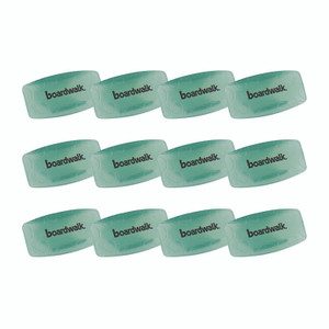 Boardwalk Toilet Bowl Clip, Cucumber Melon Scent, Green, 12/Box Product Image 