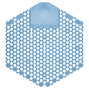 Fresh Products Wave 3D Urinal Deodorizer Screen, Cotton Blossom Scent, Blue, 10/Box Product Image 