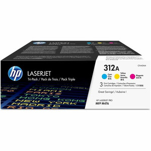 HP 312A (CF440AM) Original Standard Yield Laser Toner Cartridge - Tri-pack - (HEWCF440AM) Product Image 