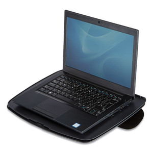 Fellowes Laptop GoRiser, 15" x 10.75" x 0.31", Black (FEL8030401) View Product Image