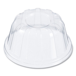 Dart D-T Sundae/Cold Cup Lids, Fits 5 oz to 32 oz Cold Cups, Plastic, Clear, 50/Pack, 20 Packs/Carton Product Image 