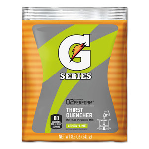 Gatorade Original Powdered Drink Mix, Lemon-Lime, 8.5oz Packets, 40/Carton Product Image 