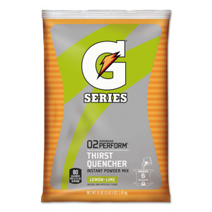 Gatorade Original Powdered Drink Mix, Lemon-Lime, 51oz Packets, 14/Carton Product Image 