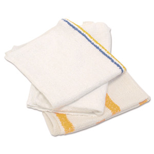 HOSPECO Value Counter Cloth/Bar Mop, 14 x 17, White, 25 Pounds/Bag Product Image 