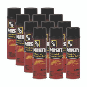 Misty ICS Energized Electrical Cleaner, 20 oz Aerosol Spray, 12/Carton Product Image 