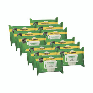 Sani Professional Multi-Surface Cleaning Wipes, 1-Ply, 11.5 x 7, Fresh Scent, White, 90 Wipes/Pack, 12 Packs/Carton Product Image 