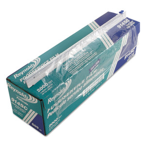 Reynolds Wrap PVC Food Wrap Film Roll in Easy Glide Cutter Box, 18" x 2,000 ft Product Image 