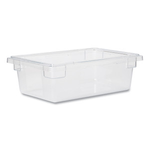 Rubbermaid Commercial Food/Tote Boxes, 3.5 gal, 18 x 12 x 6, Clear, Plastic Product Image 