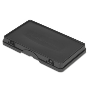 Rubbermaid Commercial Storage/Trash Compartment Cover, Plastic, Black Product Image 