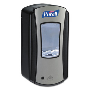 PURELL LTX-12 Touch-Free Dispenser, 1,200 mL, 5.75 x 4 x 10.5, Black Product Image 