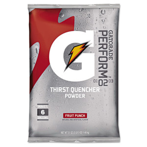 Gatorade Original Powdered Drink Mix, Fruit Punch, 51oz Packet, 14/Carton View Product Image