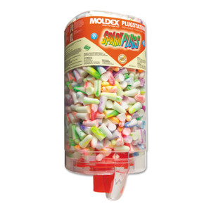 Moldex SparkPlugs PlugStation Earplug Dispenser, Cordless, 33NRR, Asst, 500 Pairs Product Image 
