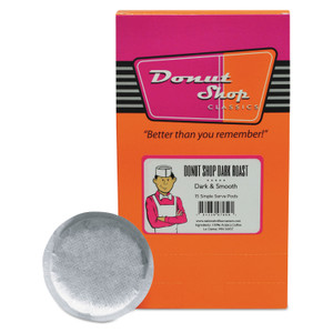 National Coffee Roasters Donut Shop Coffee Pods, Dark Roast, 15/Box Product Image 