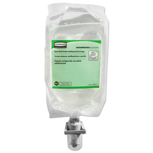 Rubbermaid Commercial E2 Antibacterial Enriched-Foam Soap Refill, Unscented, 1,100 mL Product Image 