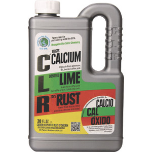 CLR PRO Calcium, Lime and Rust Remover, 28 oz Bottle, 12/Carton Product Image 