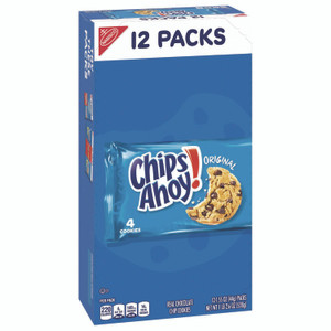 Nabisco Chips Ahoy Cookies, Chocolate Chip, 1.4 oz Pack Product Image 