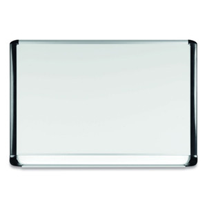 MasterVision Gold Ultra Magnetic Dry Erase Boards, 72" x 48", White Surface, Black/Satin Aluminum Frame Product Image 