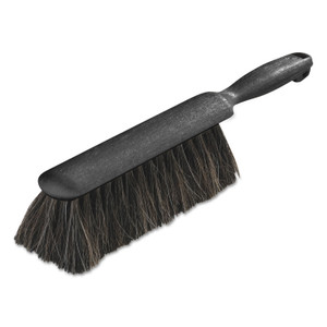 Carlisle Counter/Radiator Brush, Black Horsehair Blend Bristles, 8" Brush, 5" Black Handle Product Image 