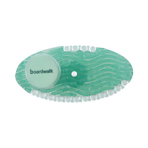 Boardwalk Curve Solid Air Freshener, Cucumber Melon, Green, 10/Box, 6 Boxes/Carton Product Image 