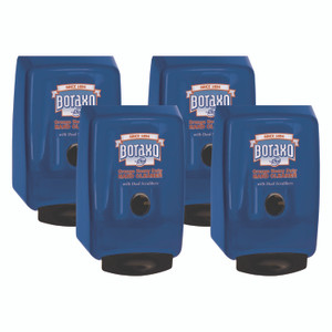 Boraxo 2L Dispenser for Heavy Duty Hand Cleaner, 10.49 x 4.98 x 6.75, Blue, 4/Carton Product Image 