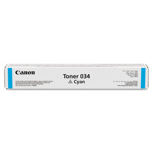 Canon 9453B001 (034) Toner, 7,300 Page-Yield, Cyan Product Image 