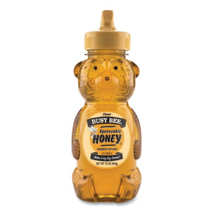Busy Bee Clover Honey, 12 oz Bottle, 12/Carton Product Image 