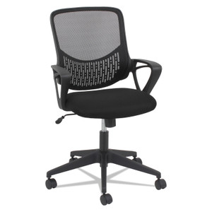 OIF Modern Mesh Task Chair, Supports Up to 250 lb, 17.17" to 21.06" Seat Height, Black Product Image 