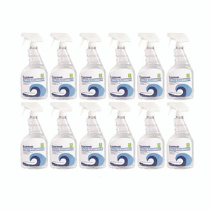Boardwalk Natural Glass Cleaner, Unscented, 32 oz Trigger Spray Bottle, 12/Carton Product Image 