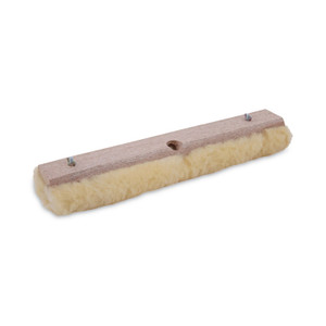 Boardwalk Mop Head, Finish Applicator, Lambswool, 14-Inch, White Product Image 