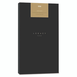Epson Legacy Fibre Professional Media, 19 mil, 17 x 22, Smooth Matte White, 25/Pack Product Image 