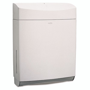 Bobrick Matrix Series Surface-Mounted Paper Towel Dispenser, 11.5 x 4.75 x 15.25, Gray Product Image 