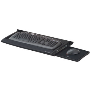 Fellowes Deluxe Keyboard Drawer, 20.5w x 11.13d, Black (FEL8031207) View Product Image