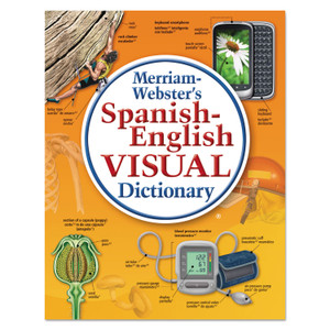 Merriam Webster Spanish-English Visual Dictionary, Paperback, 1152 Pages Product Image 